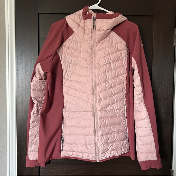 Columbia Jackets & Blazers - Women's Columbia Two-Tone Pink Jacket with Omni-Heat